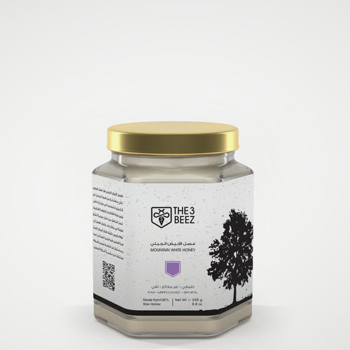 عسل أبيض جبلي - 250 غرام - The3Beez
