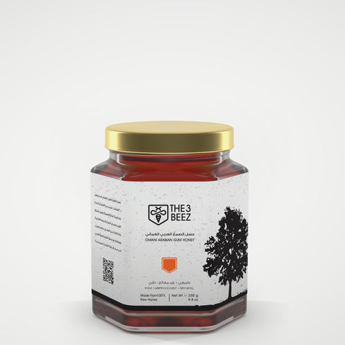 عسل الصمغ العربي العماني - 250 غرام - The3Beez