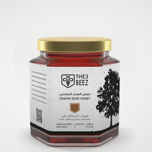 عسل السدر الدوعني - 500 غرام - The3Beez