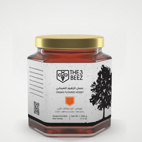 عسل الزهور العماني - 500 غرام - The3Beez